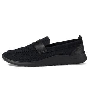 NWT Cole Haan Womens Zerogrand Meritt Stitchlite Loafer Black Knit/Black, 5-B US